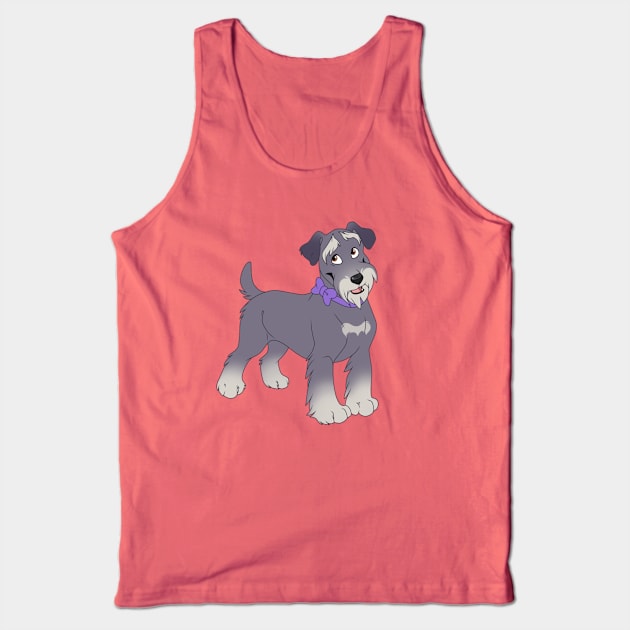 Schnauzer Tank Top by mariamar